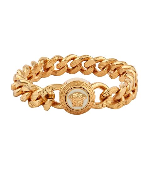 versace medusa bracelet men's.